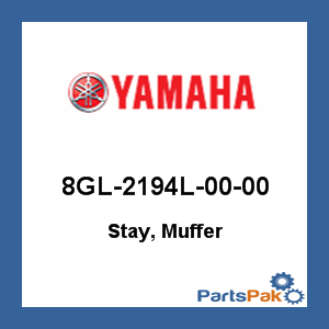 Yamaha 8GL-2194L-00-00 Stay, Muffer; 8GL2194L0000
