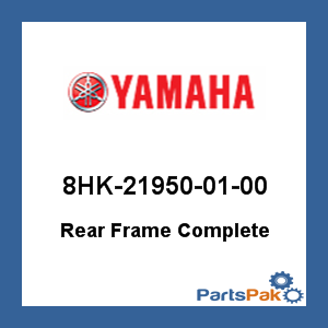 Yamaha 8HK-21950-01-00 Rear Frame Complete; 8HK219500100