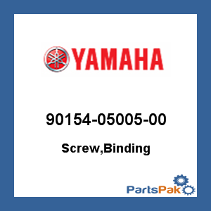 Yamaha 90154-05005-00 Screw, Binding; 901540500500
