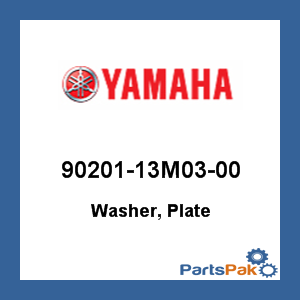 Yamaha 90201-13M03-00 Washer, Plate; 9020113M0300