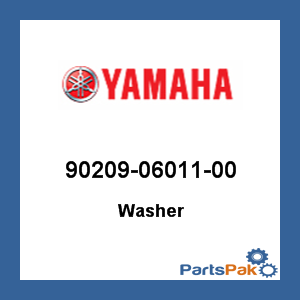Yamaha 90209-06011-00 Washer; 902090601100