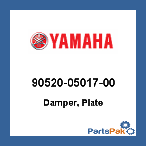 Yamaha 90520-05017-00 Damper, Plate; 905200501700
