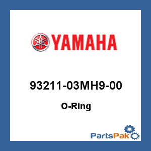Yamaha 93211-03MH9-00 O-Ring; 9321103MH900