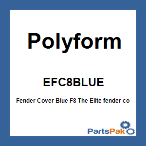 Polyform EFC8BLUE; Fender Cover Blue F8