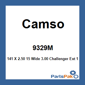 Camso 9329M; 141 X 2.50 15 Wide 3.00 Challenger Ext 1-Ply Trac