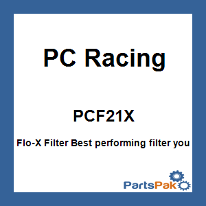 PC Racing PCF21X; Flo-X Filter