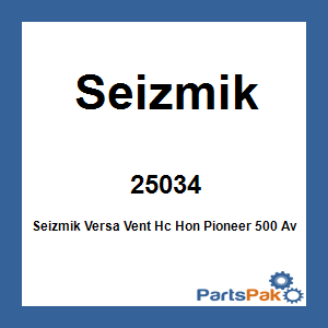 Seizmik 25034; Windshield - Versa-Vent - Double Sided Scratch Resistant Polycarbonate Fits Pioneer 500 (2015 - 18)