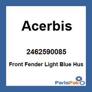Acerbis 2462590085; Front Fender Light Blue Hus