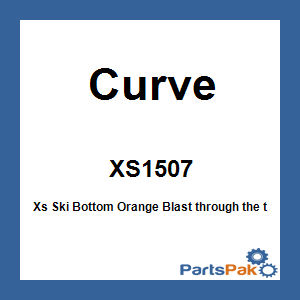 Curve XS1507; Xs Ski Bottom Orange