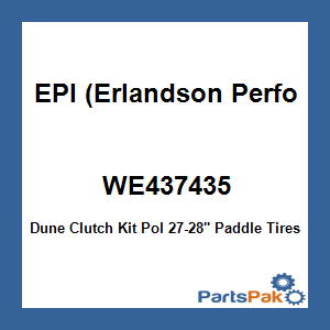 EPI (Erlandson Performance Inc.) WE437435; Dune Clutch Kit Pol 27-28-inch Paddle Tires