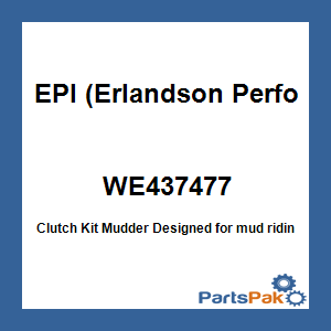 EPI (Erlandson Performance Inc.) WE437477; Clutch Kit Mudder