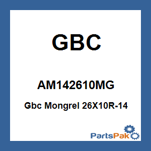 GBC AM142610MG; Gbc Mongrel 26X10R-14