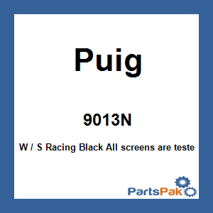 Puig 9013N; W / S Racing Black