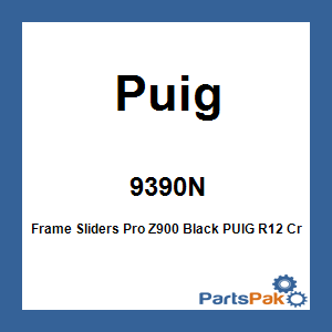 Puig 9390N; Frame Sliders Pro Z900 Black