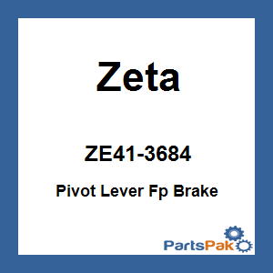 Zeta ZE41-3684; Pivot Lever Fp Brake