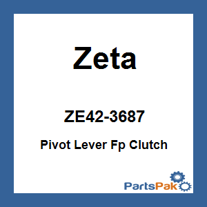 Zeta ZE42-3687; Pivot Lever Fp Clutch
