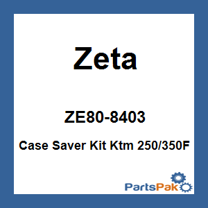 Zeta ZE80-8403; Case Saver Kit Fits KTM 250/350F