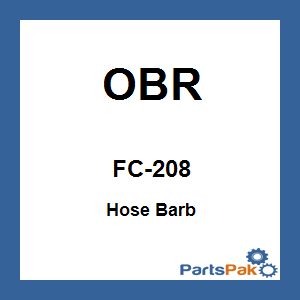 OBR FC-208; Hose Barb