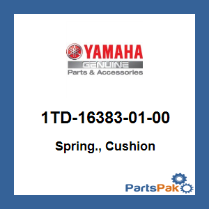 Yamaha 1TD-16383-01-00 Spring., Cushion; 1TD163830100