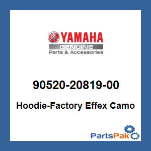 Yamaha 90520-20819-00 Damper, Plate; 905202081900