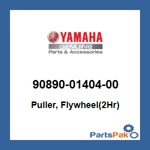 Yamaha 90890-01404-00 Puller, Flywheel(2Hr); 908900140400