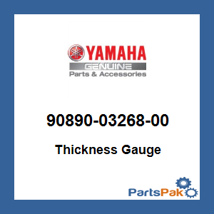 Yamaha 90890-03268-00 Thickness Gauge; 908900326800