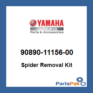 Yamaha 90890-11156-00 Spider Removal Kit; 908901115600