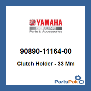 Yamaha 90890-11164-00 Clutch Holder - 33-mm; 908901116400