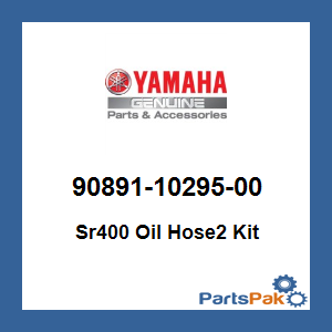 Yamaha 90891-10295-00 Sr400 Oil Hose2 Kit; 908911029500
