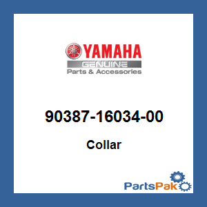 Yamaha 90387-16034-00 Collar; 903871603400