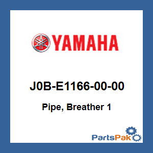 Yamaha J0B-E1166-00-00 Pipe, Breather 1; J0BE11660000