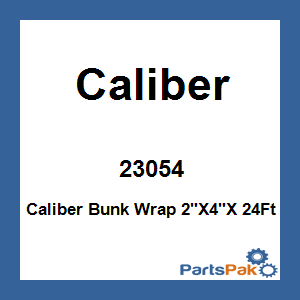 Caliber 23054; Bunk Wrap Cool Grey 2-inch X4-inch X 24Ft Roll