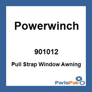Powerwinch 901012; Pull Strap Window Awning