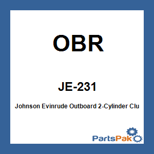 OBR JE-231; Fits Johnson Evinrude Outboard 2-Cylinder Clutch Dog 89-2003 OEM# 332491