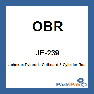 OBR JE-239; Fits Johnson Evinrude Outboard 2-Cylinder Bearing Housing Assembly (Driveshaft Cap) OEM# 435274