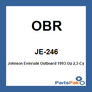 OBR JE-246; Fits Johnson Evinrude Outboard 1993-Up 2,3-Cylinder Crankshaft Seal Kit
