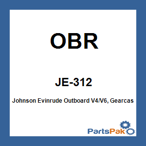 OBR JE-312; Fits Johnson Evinrude Outboard V4/V6, Gearcase Seal Kit
