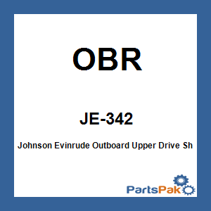 OBR JE-342; Fits Johnson Evinrude Outboard Upper Drive Shaft 20 Inch 60-Degree OEM# 5000615