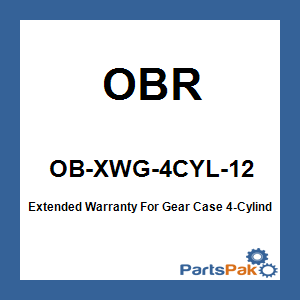 OBR OB-XWG-4CYL-12; Extended Warranty For Gear Case 4-Cylinder 1 Year