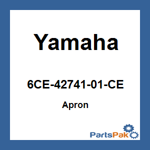 Yamaha 99999-04500-00 Apron, 1; 999990450000
