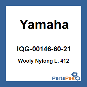 Yamaha IQG-00146-60-21 Wooly Nylong L, 412; IQG001466021