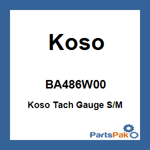 Koso BA486W00; Koso Tach Gauge Snowmobile