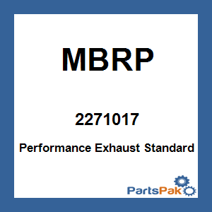MBRP 2271017; Performance Exhaust Standard Silencer