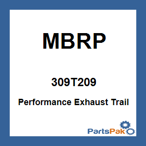 MBRP 309T209; Performance Exhaust Trail Silencer