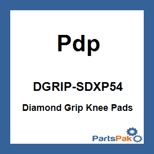 Pdp DGRIP-SDXP54; Diamond Grip Knee Pads Grey Fits Ski-Doo Fits SkiDoo Rev Xp