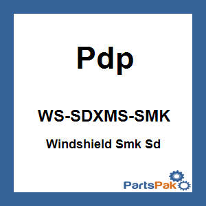 Pdp WS-SDXMS-SMK; Windshield Smoke Fits Ski-Doo Fits SkiDoo