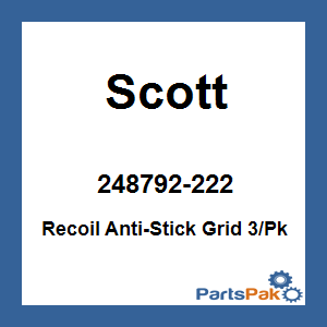 Scott 248792-222; Recoil Anti-Stick Grid 3-Pack