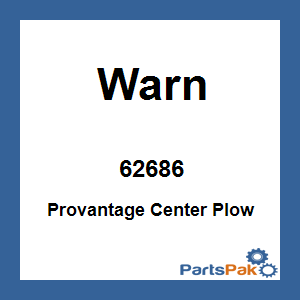 Warn 62686; Provantage Center Plow Mounting Kit