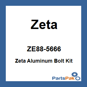 Zeta ZE88-5666; Zeta Aluminum Bolt Kit