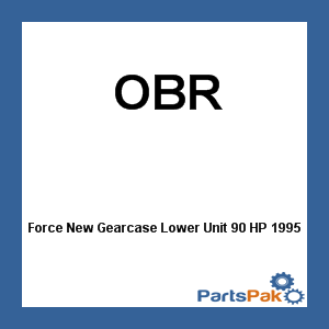 OBR FO-G3-97-N; Force New Gearcase Lower Unit 90 HP 1995 1996 1997 3 Jaw 20-Inch for Outboard